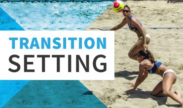 beach transition setting