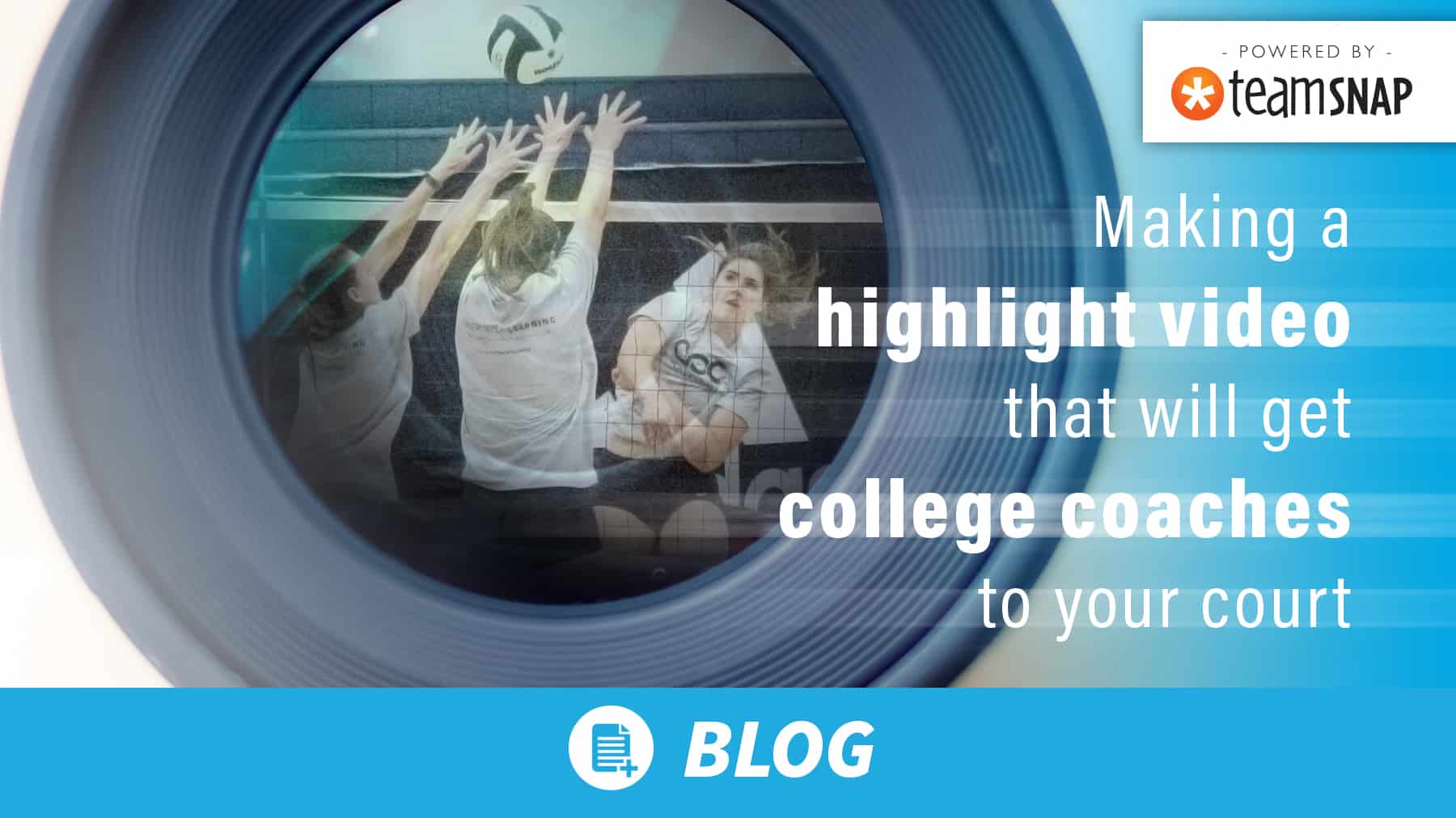 Making a highlight video that will get college coaches to your court
