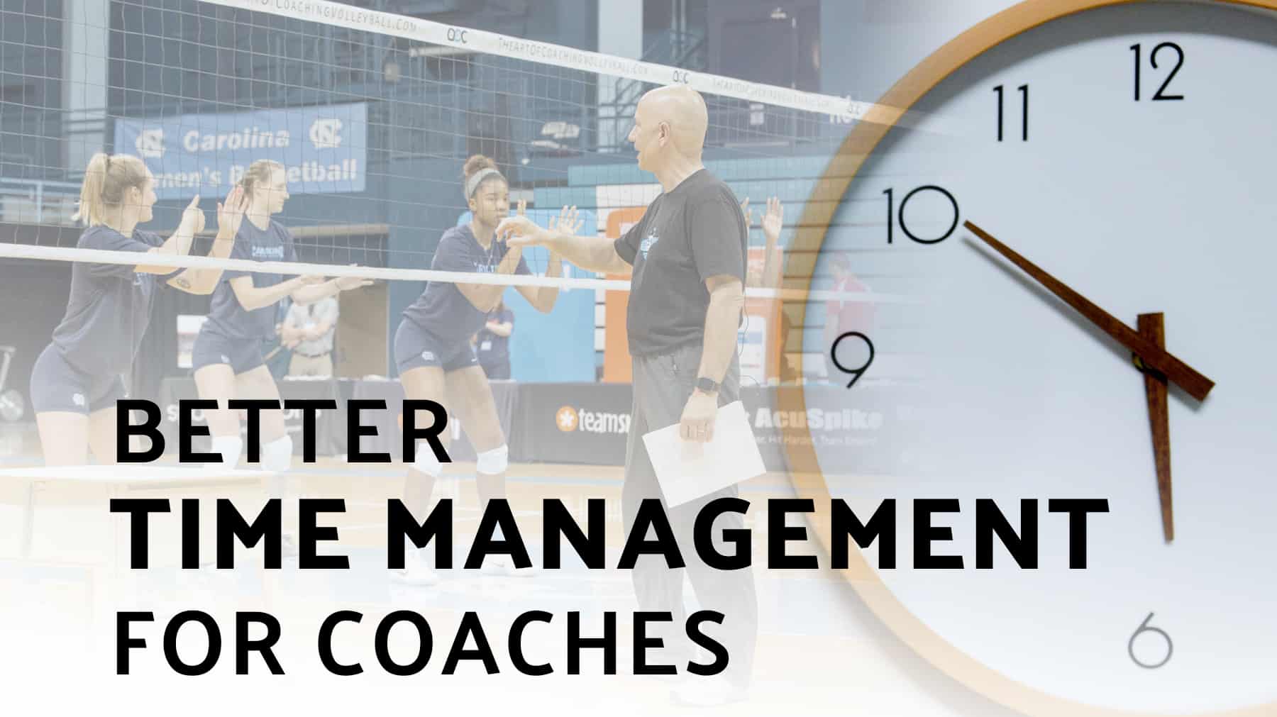 Better time management for coaches