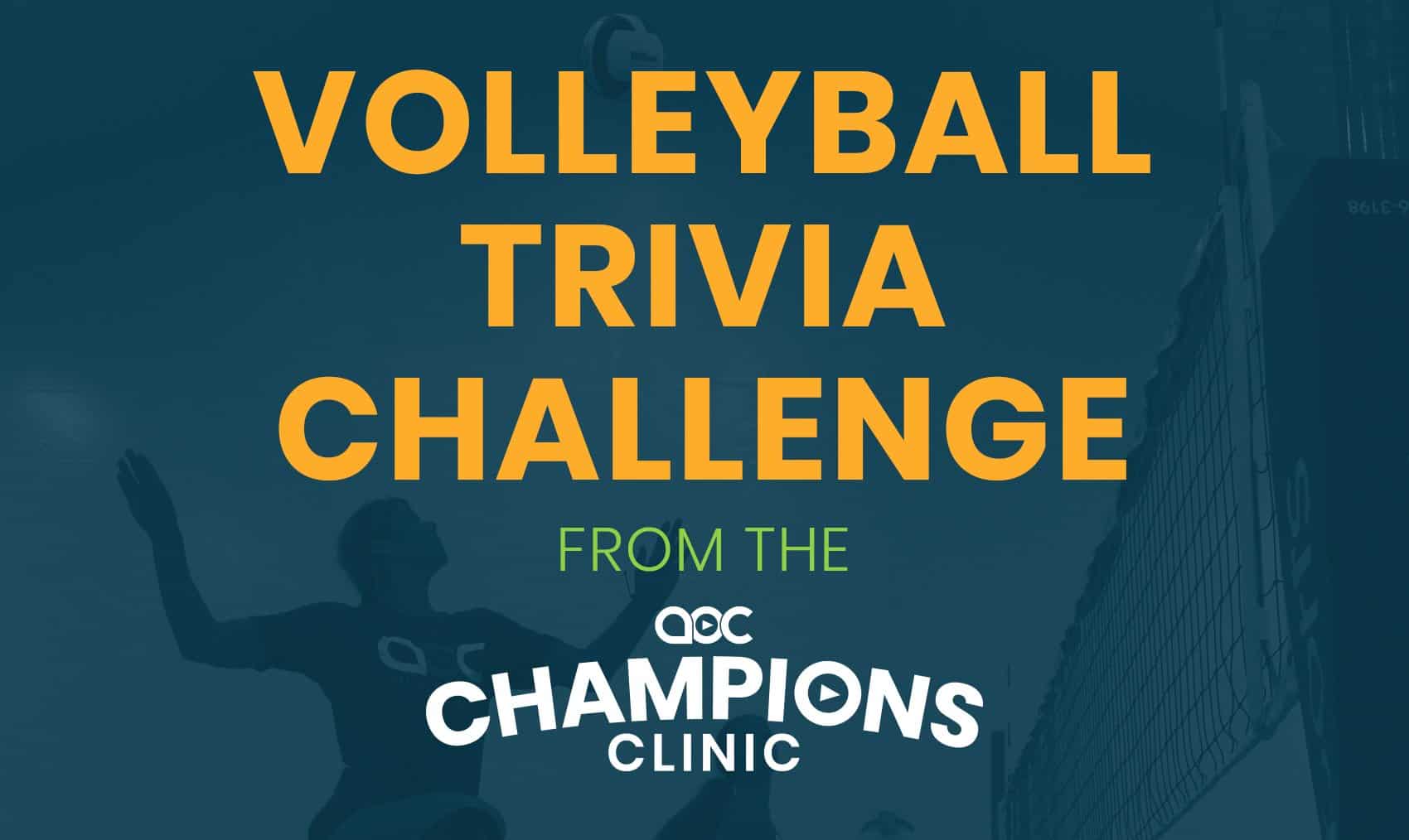 Volleyball Trivia Challenge