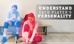 Understanding each volleyball player's personality