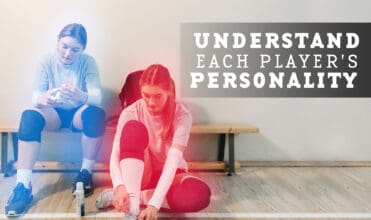 Understanding each volleyball player's personality