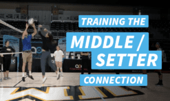 Training the middle setter connection