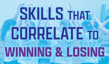 Volleyball skills winning losing