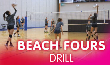 Beach-fours-drill
