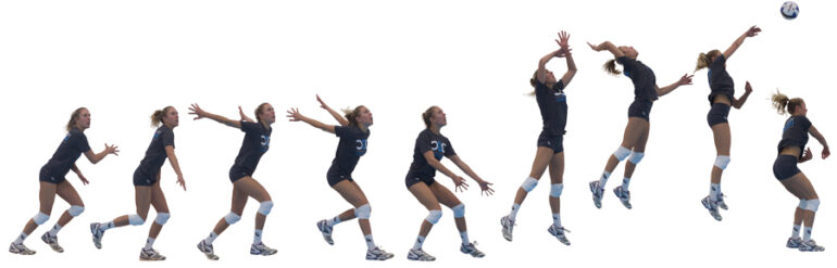 How to hit a volleyball