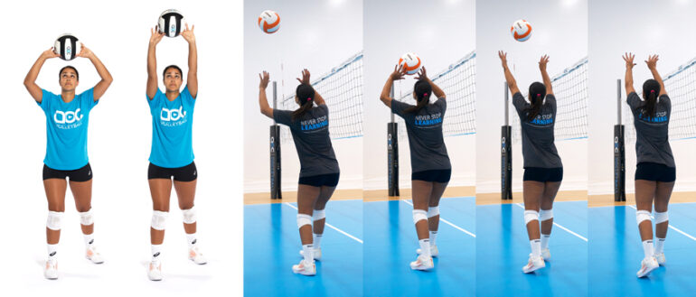 How to set a volleyball