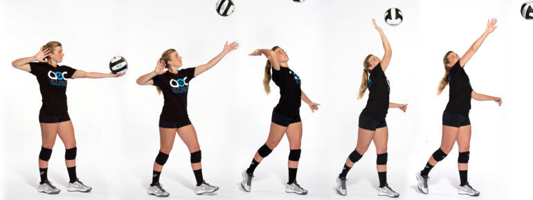 How to serve a volleyball - Overhand serve